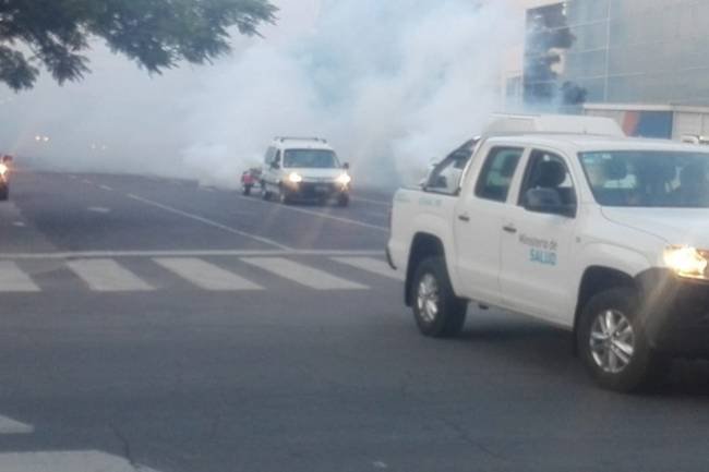 Cronograma en la ciudad: Fumigaciones para el control del dengue