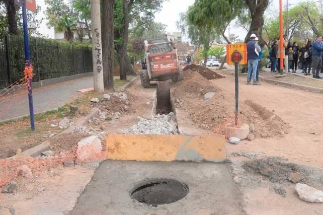 Río Cuarto: la Provincia invierte más de 278 millones en obras de saneamiento cloacal