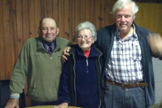 Una buena noticia, Doña Irma  cumplió 100 años en Huanchilla.