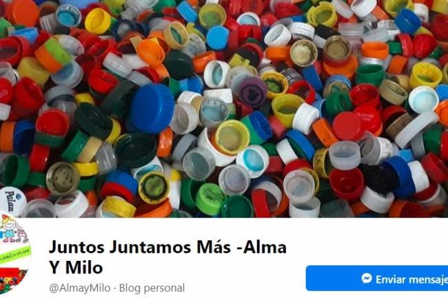 Y si esto no es amor... Ayudemos a juntar tapitas para pagar la atención  de Alma y Milo
