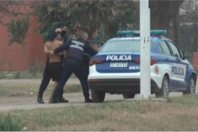 Marcos Juarez: Destrozos, furia y descontrol en la zona sur de la ciudad