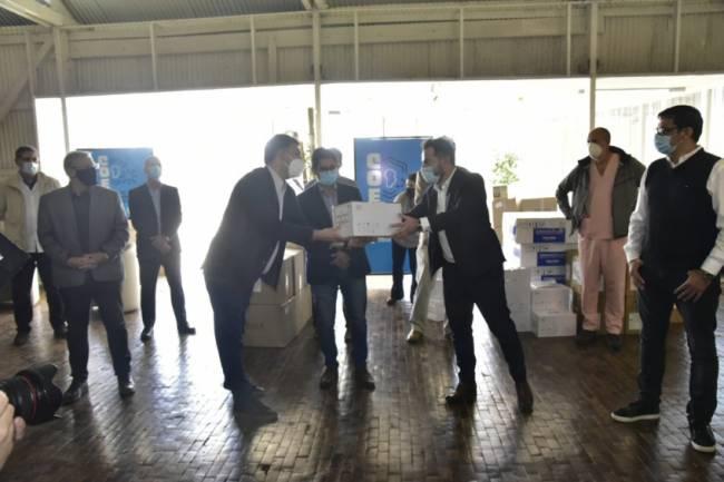 Clínicas privadas de Villa María recibieron camas para ampliar sus terapias con Covid-19