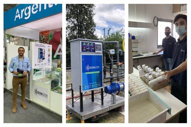 Pyme cordobesa concretó su primera exportación de equipos generadores de ozono