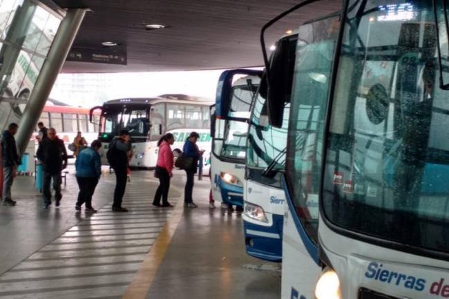 Aoita anunció paro de transporte interurbanos