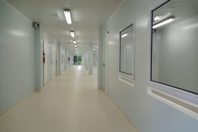 Un nuevo hospital modular está listo para inaugurarse