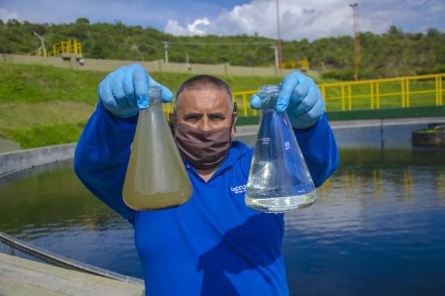 Se presentó el proyecto de Saneamiento de las Sierras Chicas  y su obra de red cloacal troncal
