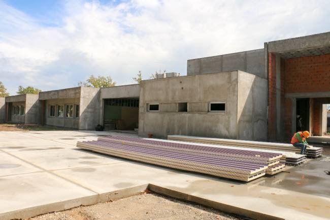 Importante avance en la obra de la Escuela ProA 