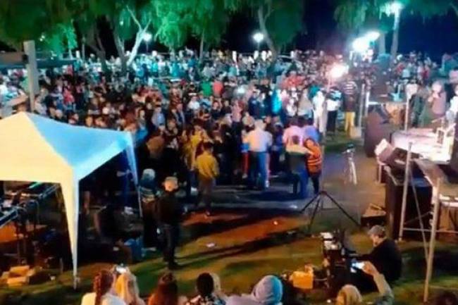 Polémica en Entre Rios por inauguración con 3000 personas
