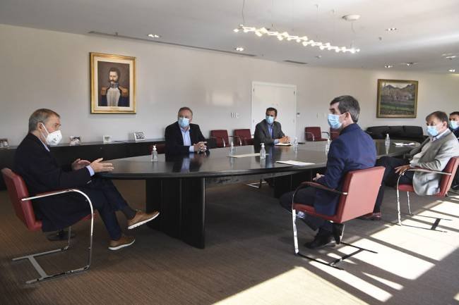 Schiaretti se reunió con la Unión Industrial