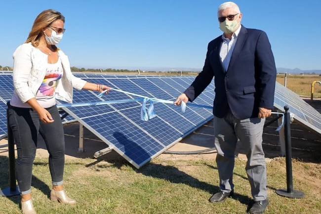 Estación Juárez Celman ya cuenta con una Planta de Paneles Solares