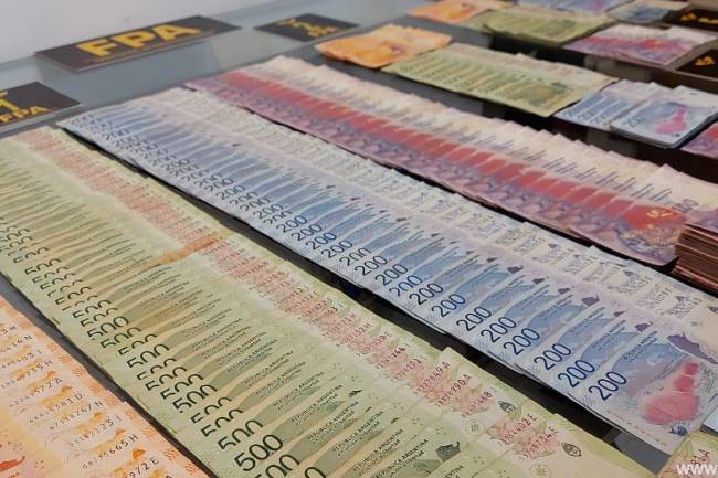 Vió a la FPA y tiró por la ventana 300 mil pesos
