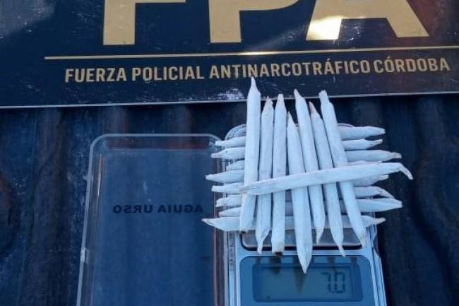 Un detenido en un control preventivo