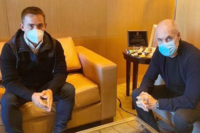 Juan Negri: Reunión con Larreta pensando en una futura candidatura a Intendente en el 2023