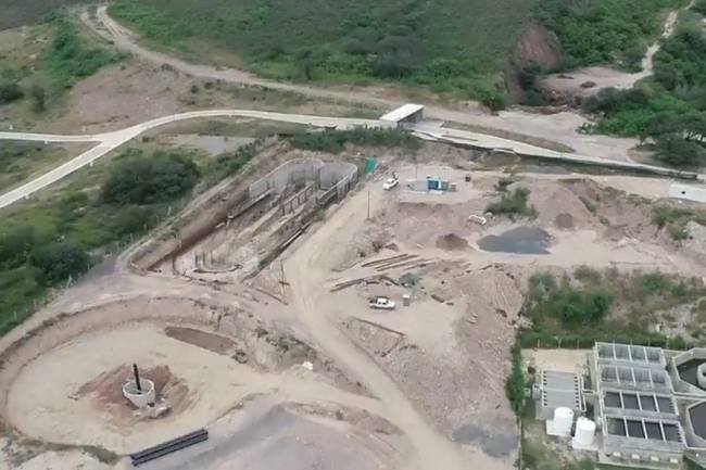 Avanza la obra de saneamiento cloacal en Sierras Chicas