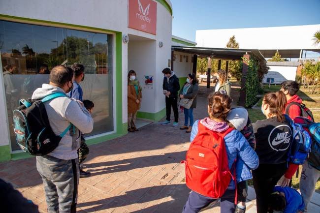 Jesús María sumó otro pictograma en el Polideportivo Municipal de Bº 17 de Octubre 
