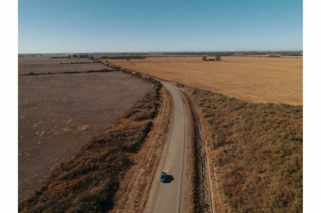 Gran avance en los trabajos sobre ruta provincial S-398