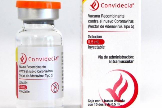 Llegaron las primeras dosis de la vacuna Cansino