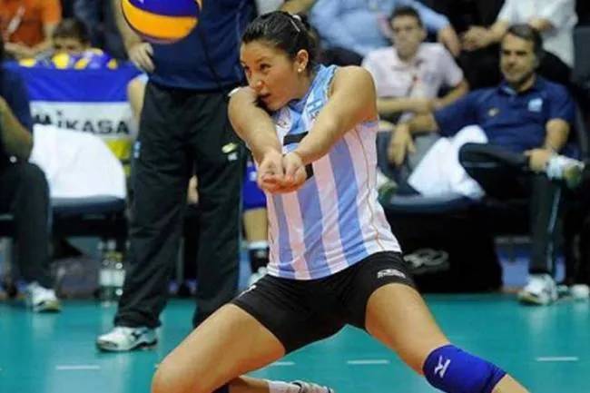 Nizetich, representante del voley cordobés en Japón