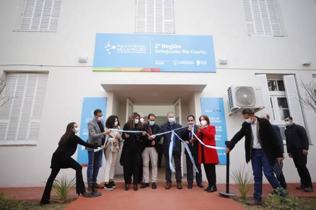 Se inauguró el Polo de la Mujer en Río Cuarto