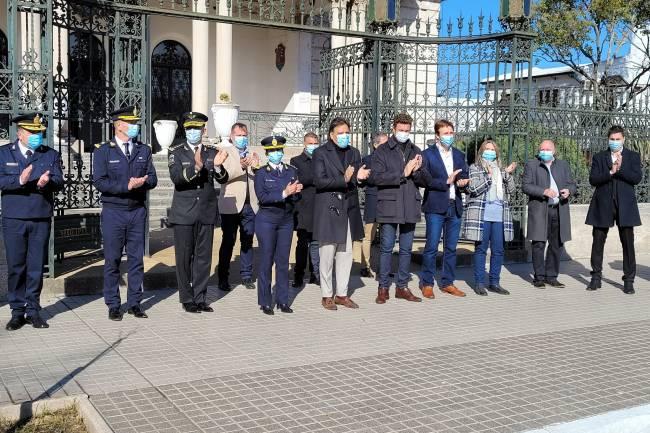 El Ministro de Seguridad provincial visitó San Francisco y anunció la construcción de una nueva sede para la Departamental San Justo de la Policía de Córdoba 