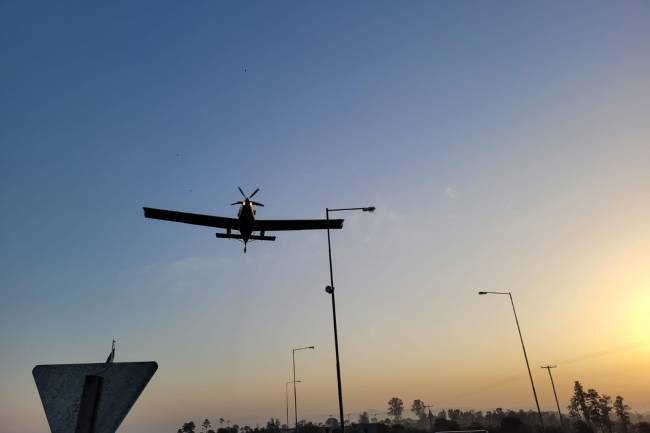 Incendios en las sierras: No hay fuego en el perímetro de los focos registrados
