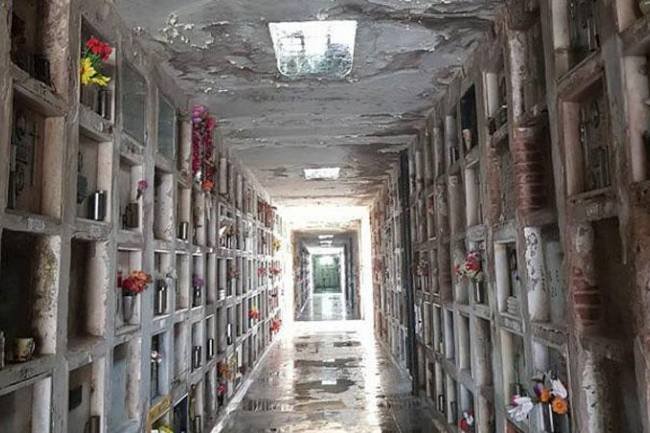 El misterioso “Bloque 43” del cementerio San Jerónimo