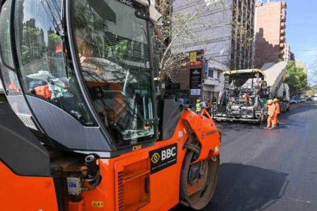 Repavimentaron tres kilómetros del sector más transitado de Nueva Córdoba