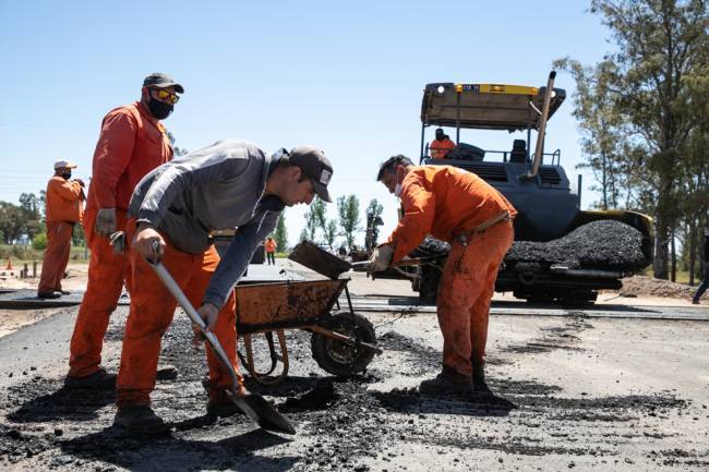 Laboulaye:Gran avance de la segunda etapa de la obra de Circunvalación