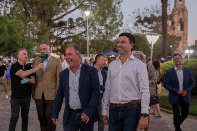 Rodrigo de Loredo participó de la apertura de la 66° Fiesta del Maní en la ciudad de Hernando