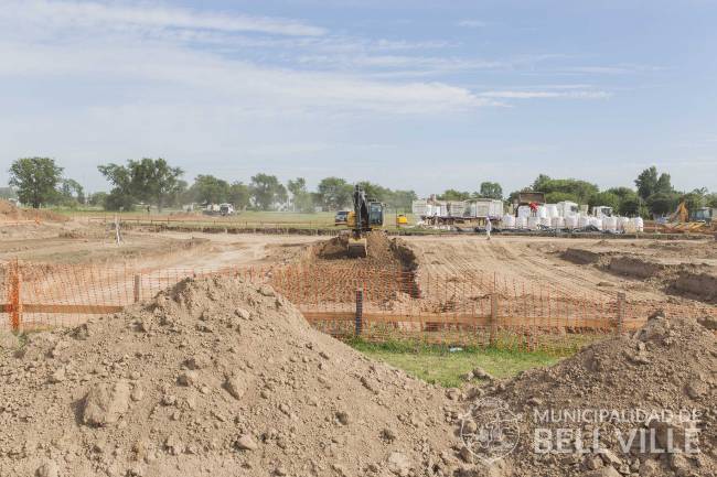 Gran progreso de la nueva estación tranformadora de EPEC