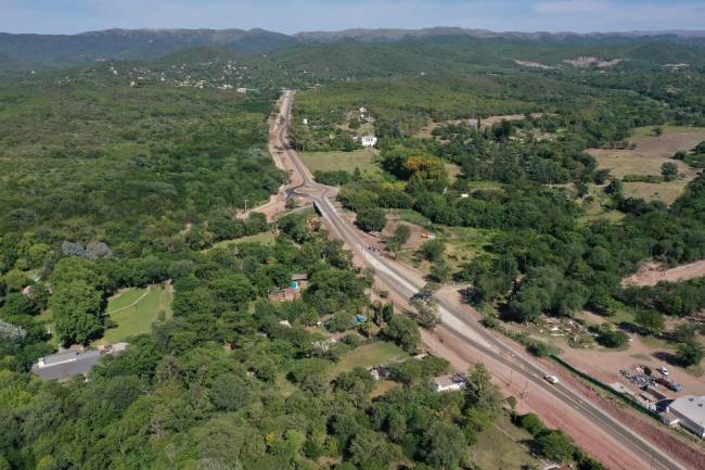 Inauguraron la pavimentación de la R.P. S-441 en Unquillo