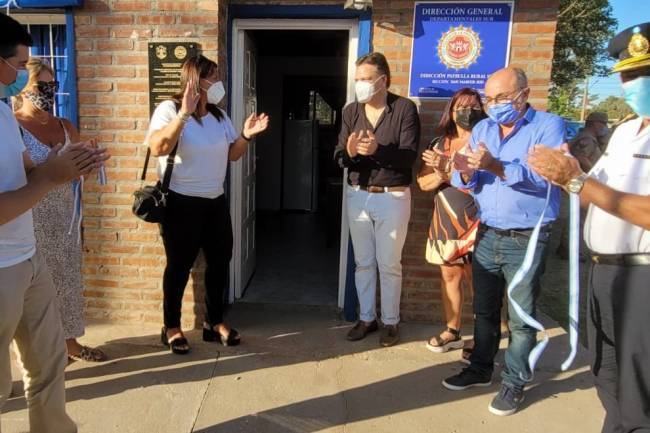 San Marcos Sud: Habilitaron una nueva sede de la Patrulla Rural