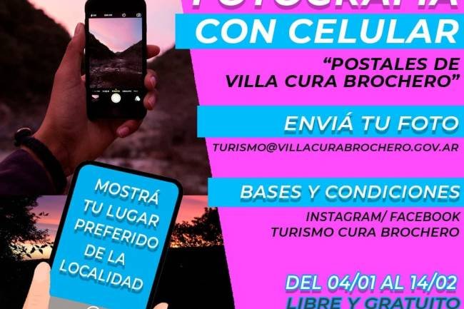 1er Concurso de Fotografía con Celular:  “Postales de Villa Cura Brochero”