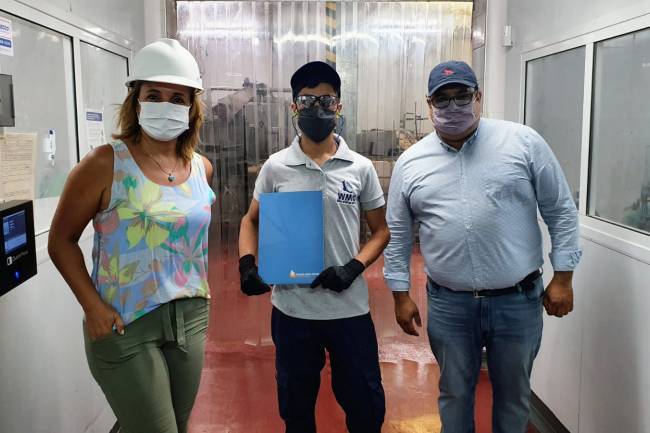 Jóvenes de Estación Juárez Celman se forman laboralmente en industrias locales