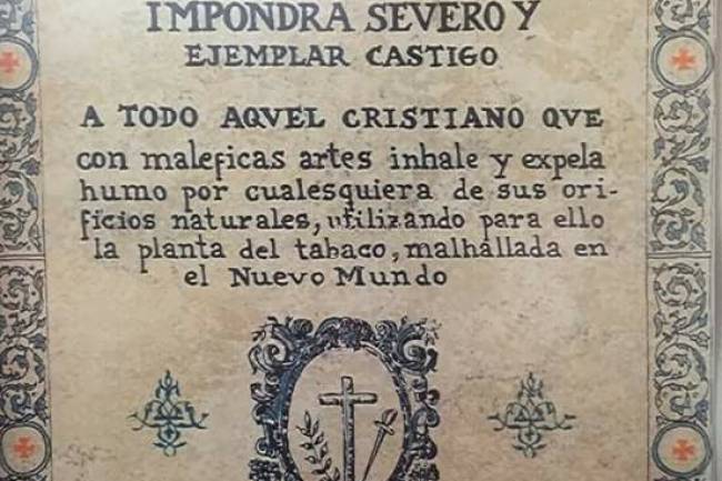 La introducción de tabaco americano en España y la Santa Inquisición