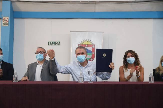 En Cosquín, 350 familias se beneficiarán con obras de urbanización