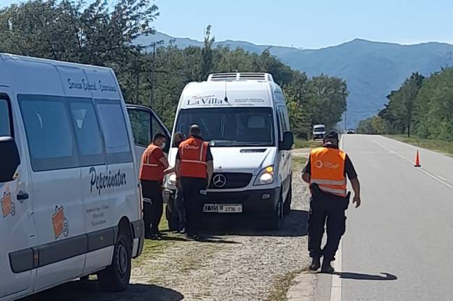 Durante el Operativo Verano, labraron 200 actas por faltas en el transporte interurbano