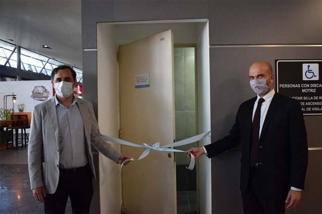 En la nueva Terminal, inauguraron un Espacio Amigo de la Lactancia