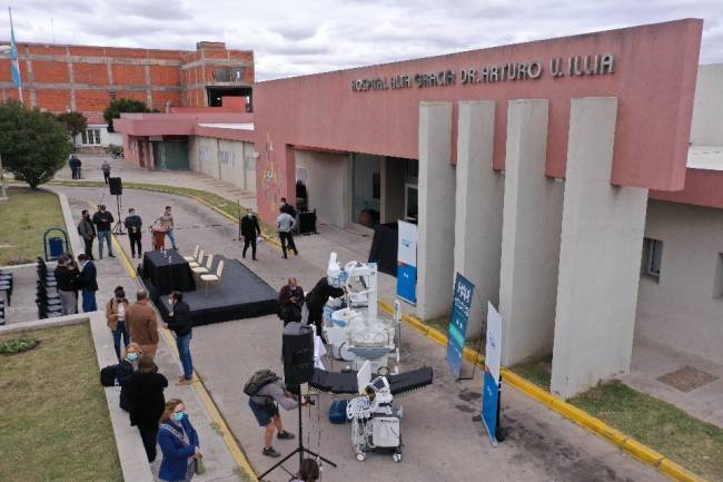 El Hospital Arturo Illia recibió aparatología de última generación