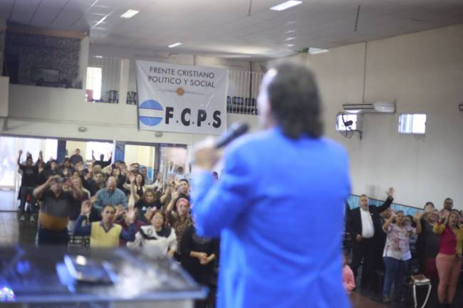 En Córdoba se proyecta la 1era candidatura presidencial de un frente evangélico
