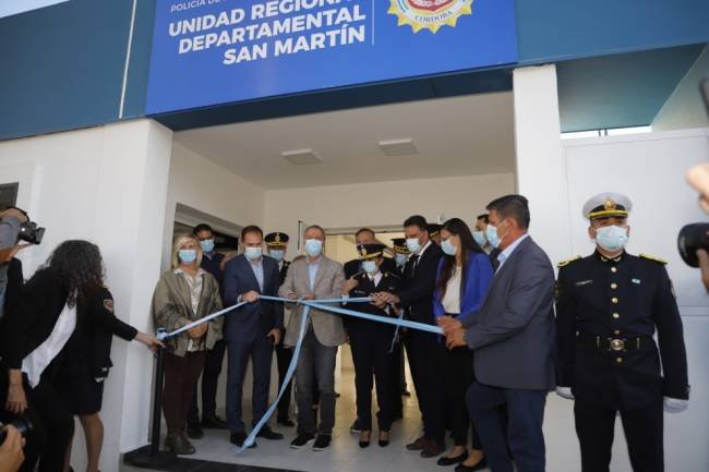 Habilitaron el nuevo edificio de la Departamental General San Martín