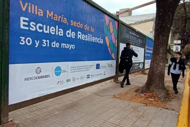 Villa María será el escenario para la cuarta edición de la Escuela de Resiliencia