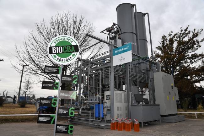 La generación de biocombustibles: Una idea que avanza en Córdoba