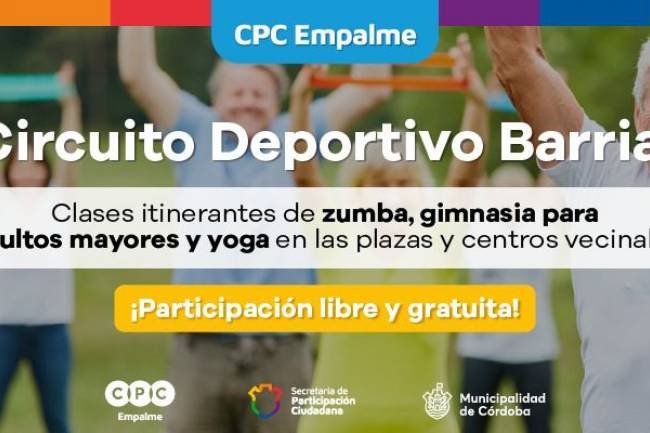 Comienza el Circuito Deportivo Barrial en el CPC Empalme