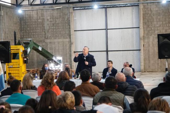Presentaron en Morrison el proyecto del Parque Industrial de Economía Circular
