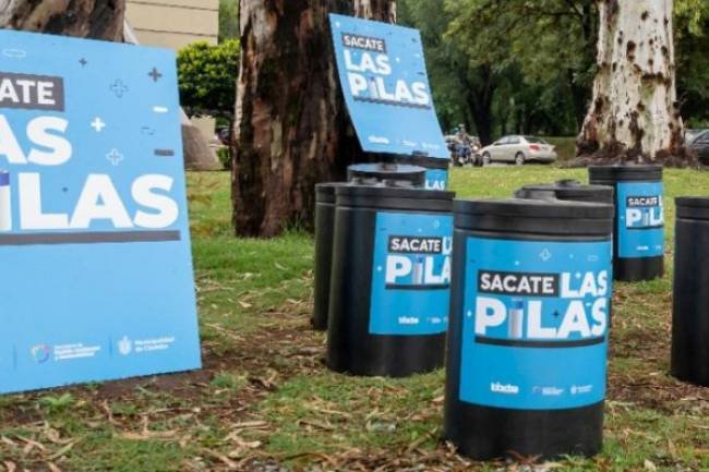 Programa “Sacate las Pilas” : Agregaron 21 nuevos puntos de recolección