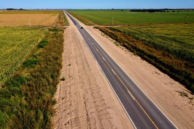 En Ruta Provincial 3, finalizó la obra de rehabilitación en dos tramos