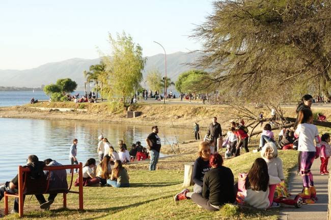 Villa Carlos Paz es uno de las elegidas en estas vacaciones de invierno