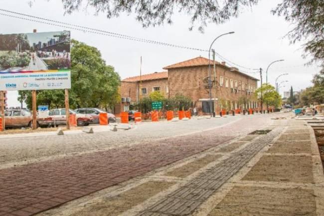 Destacado avance de la obra del corredor ambiental del Parque de la Biodiversidad