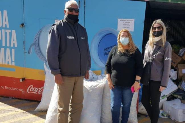 Almafuerte donó 60 mil tapitas para el hospital de niños de Córdoba